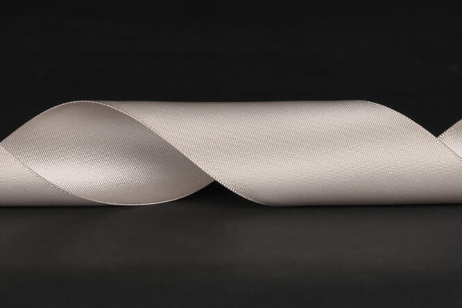 Bånd "silke", Taupe 50 mm x 45 m