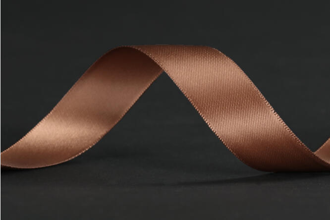 Bånd "silke", Truffle Brown 18 mm x 90 m