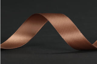 Bånd "silke", Truffle Brown 18 mm x 90 m