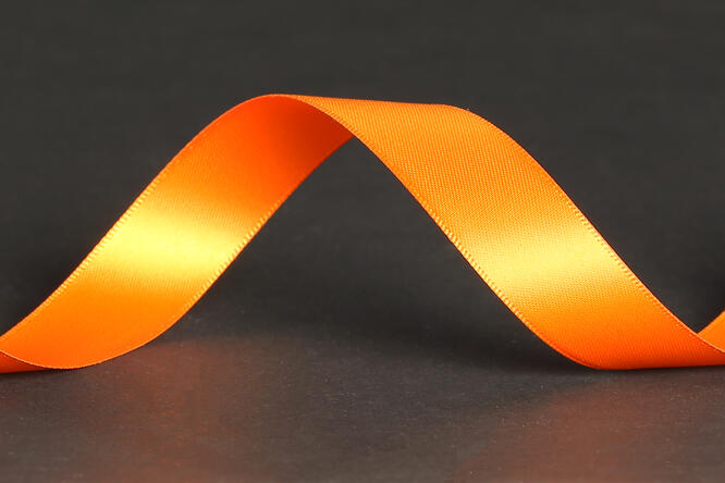 Bånd "silke", russet orange 18 mm x 90 m