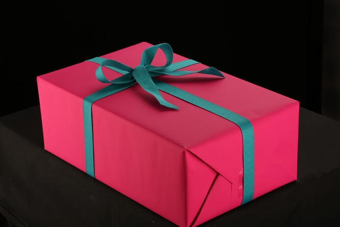 Gavepapir, Pink (RU) 50 cm x 100 m