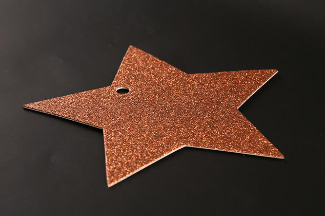 Til/Fra, Kobber glitter, Stjerne á 90 st