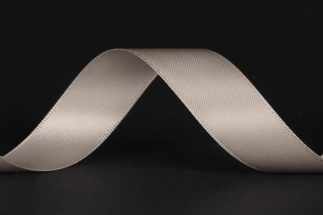 Bånd "silke", Taupe 18 mm x 90 m