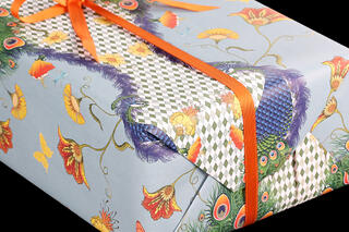Gavepapir, Peacock Fantasy (5) 55 cm x 100 m