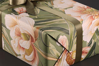 Gavepapir, Summer Peony (5) 55 cm x 100 m
