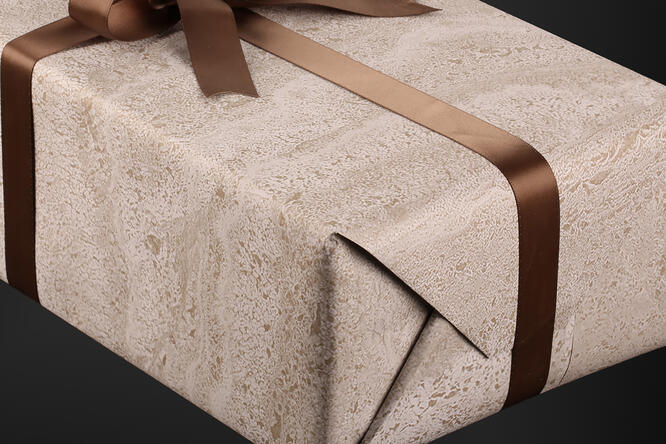 Gavepapir, Travertine Marble (5) 55 cm x 100 m