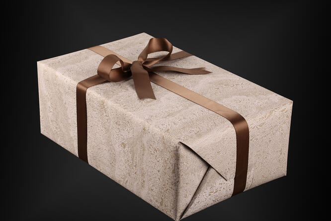 Gavepapir, Travertine Marble (5) 55 cm x 100 m