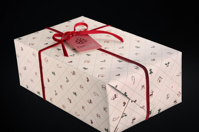 Julepapir, Christmas Cheer 55 cm x 100 m