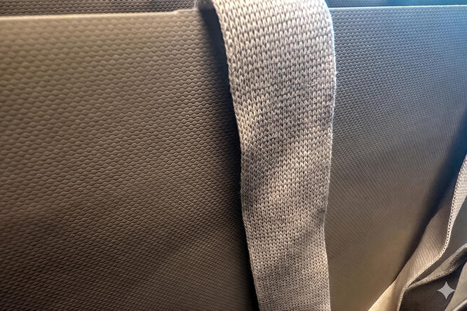 Papirpose m/bånd, Taupe kraft