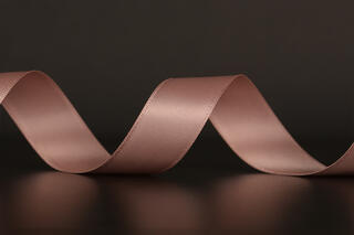 Bånd "silke", Antique Mauve 18 mm x 90 m