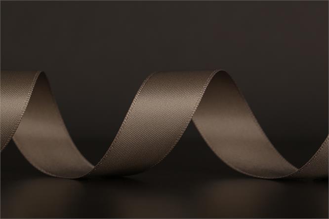 Bånd "silke", Metal Grey 18 mm x 90 m