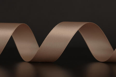 Bånd "silke", Tan 18 mm x 90 m