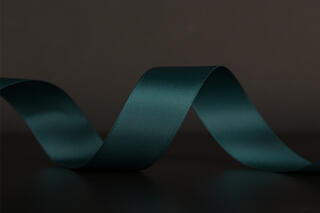 Bånd "silke", Teal 25 mm x 90 m