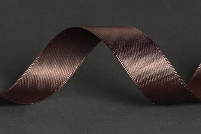 Bånd "silke", licorice 18 mm x 90 m