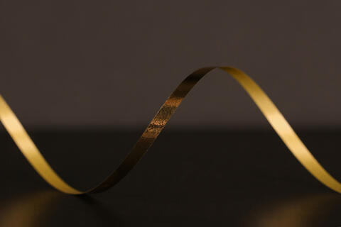 Bånd metallic, Gold 5 mm x 250 m