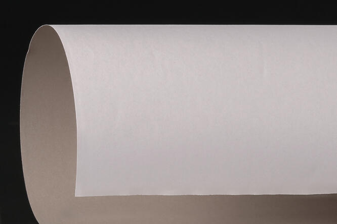 Gavepapir, 2 sidig White/Beige (2) 55 cm x 100 m