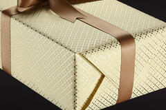 Gavepapir, Classy Gold Creme (8) 55 cm x 80 m