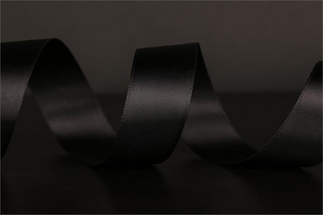 Bånd "silke", Black 25 mm x 90 m