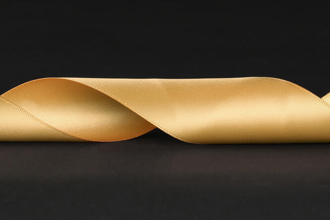 Bånd "silke", Old Gold 50 mm x 45 m