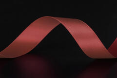 Bånd "silke", Rosewood 18 mm x 90 m