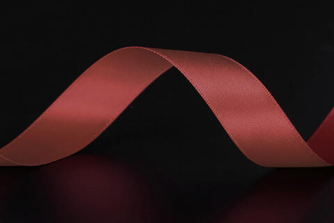 Bånd "silke", Rosewood 18 mm x 90 m