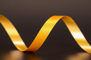 Bånd matt metallic, Gold finnes i flere bredder