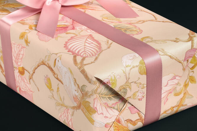 Gavepapir, Botanical Vintage (5) 55 cm x 100 m