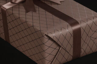 Gavepapir, Square Coffee 55 cm x 100 m