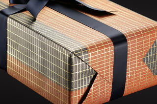 Gavepapir, Square Grid (8) 55 cm x 80 m