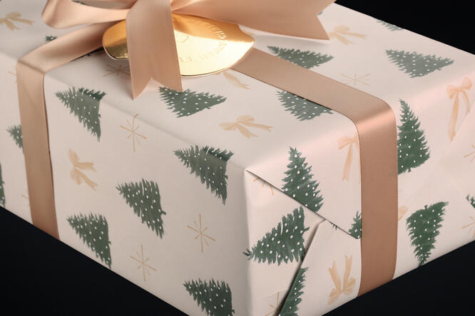 Julepapir, Christmas Joy 55 cm x 100 m