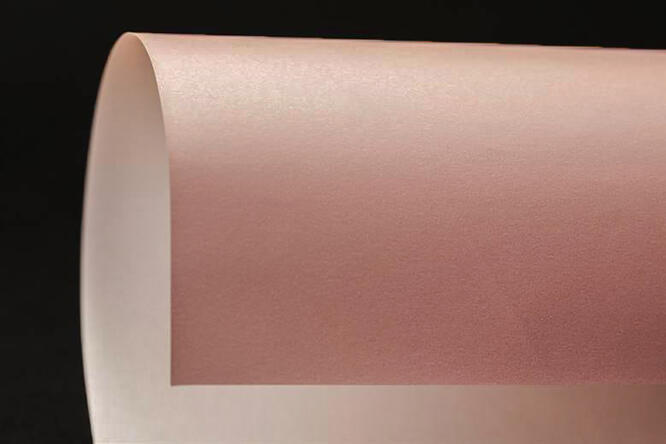 Gavepapir, Rosa matt laminat (4) 50 cm x 180 m