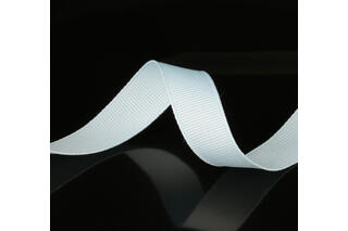 Bånd ribbet matt, Light Blue 15 mm x 90 m