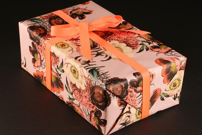 Gavepapir, Berries (5) 55 cm x 100 m