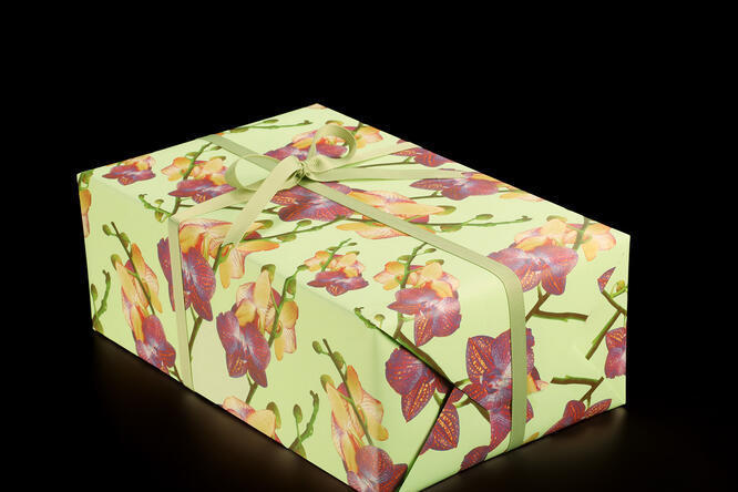 Gavepapir, Orchids (A) 50 cm x 100 m