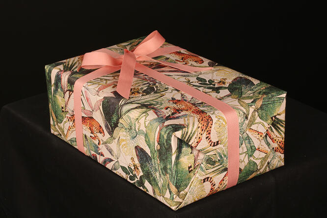 Gavepapir, Jungle Vibes (5) 55 cm x 120 m