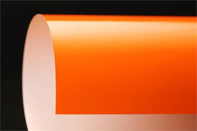 Gavepapir, Orange lakk (3) 50 cm x 180 m