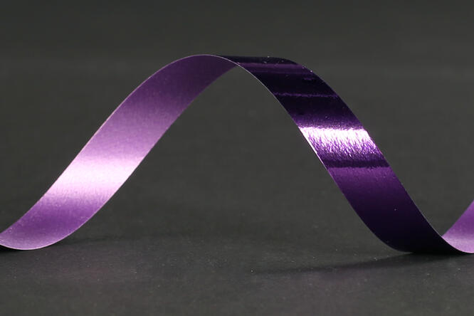 Bånd metallic, Dark Violet 10 mm x 250 m