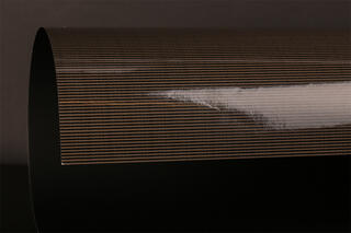 Gavepapir, Brown/Black Lines  (N2) 50 cm x 100 m