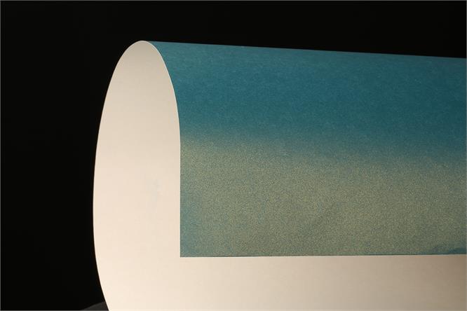 Gavepapir, Pearl Smaragd/Marmor (5) 50 cm x 100 m