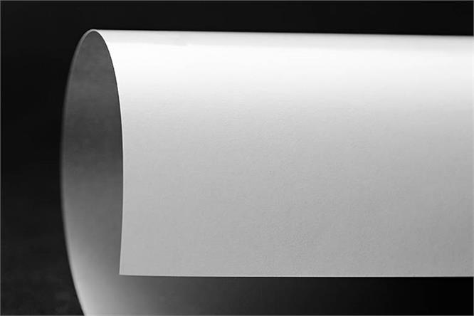Gavepapir, Hvit lakk m/ Sølv bakside 100 cm x 90 m