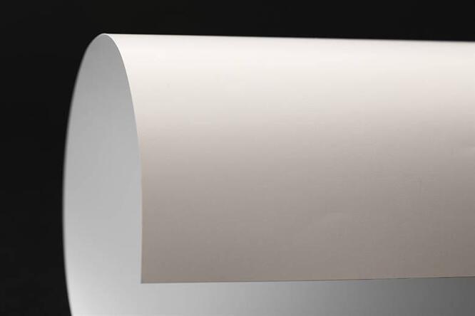 Gavepapir, Lux matt Hvit (2) 115 gr. finnes i flere bredder