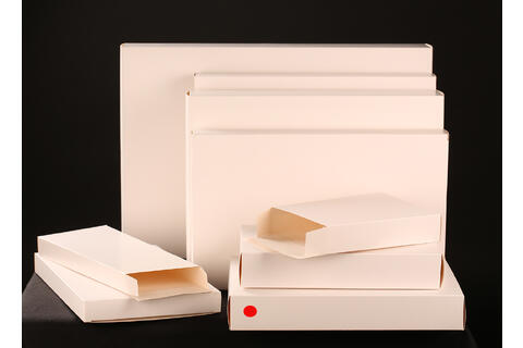 Gaveeske sidelimt, Hvit 32x22x5 cm 100 stk.