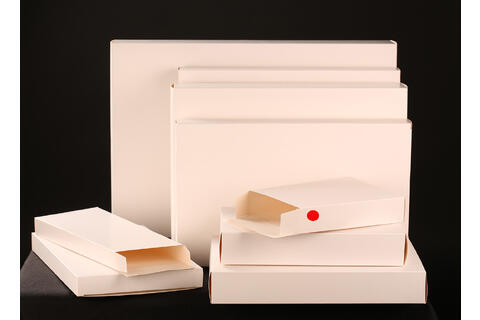 Gaveeske sidelimt, Hvit 19x15x4 cm  200 stk. (45)