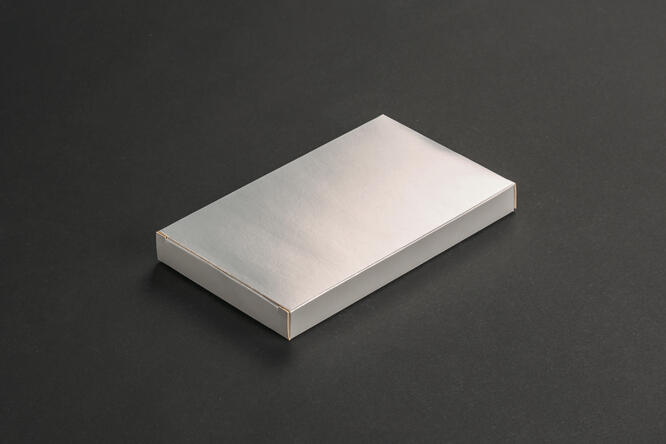 Gaveeske sidelimt, Sølv 19x11x2 cm 200 stk.