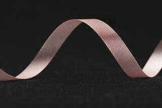 Bånd poly, Pastel Rose 10 mm x 250 m