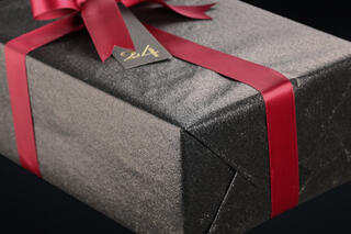 Gavepapir, Black Glitter (10) 55 cm x 120 m