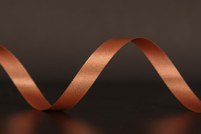 Bånd poly, Copper 10 mm x 250 m