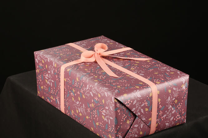 Gavepapir, Crispy Berries (6) 55 cm x 120 m