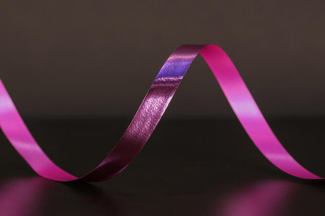 Bånd metallic, Violet 10 mm x 250 m