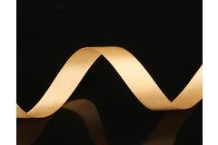 Bånd  "silke", Bright Gold 15 mm x 50 m